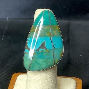 JAY KING DTR Desert Rose Turquoise Sterling Silver Cocktail Ring Sz 6 NWOT